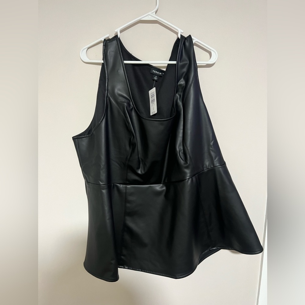 Torrid peplum top